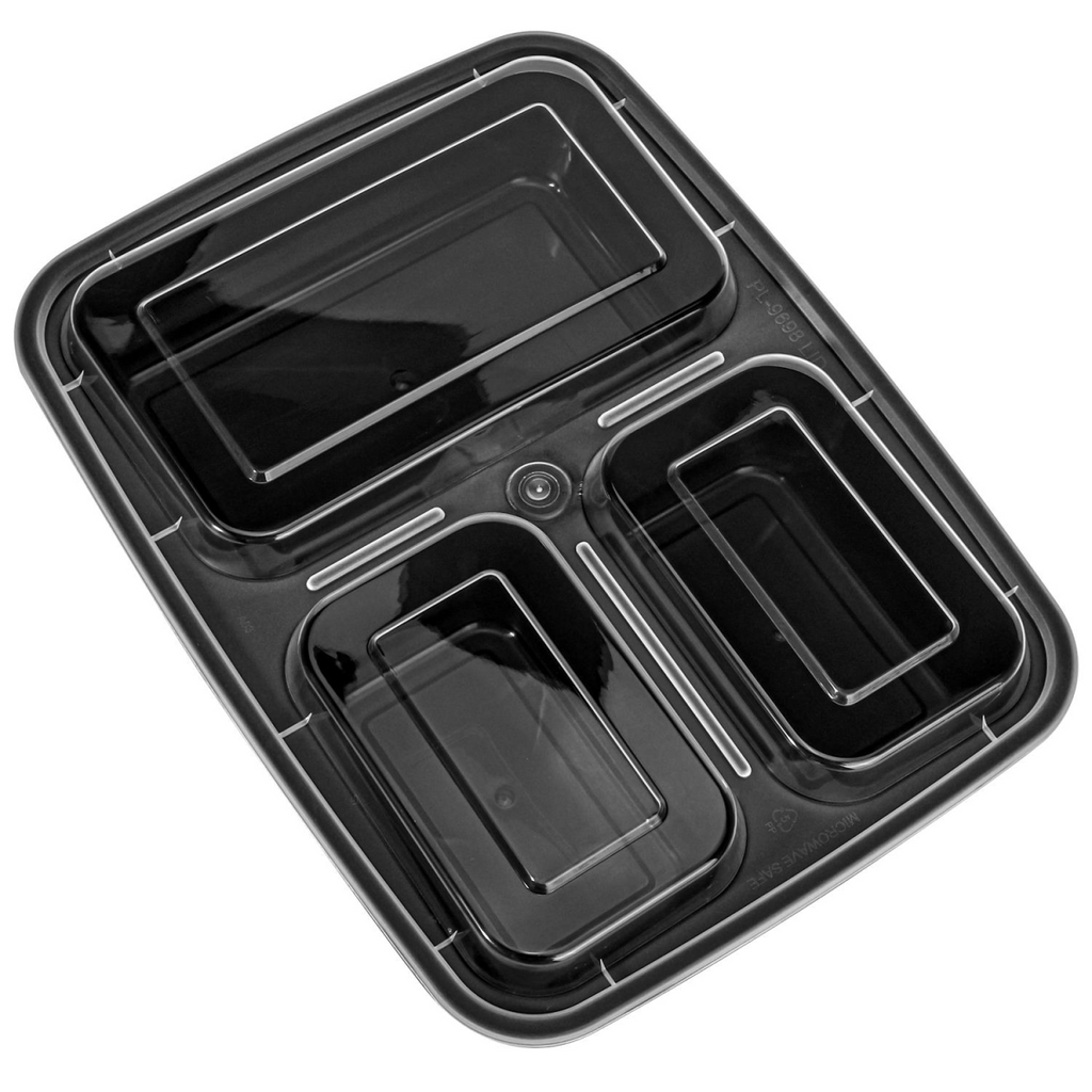 VINSANI 10-Pack 3-Compartment Meal Prep Containers (1010425) - HTML
