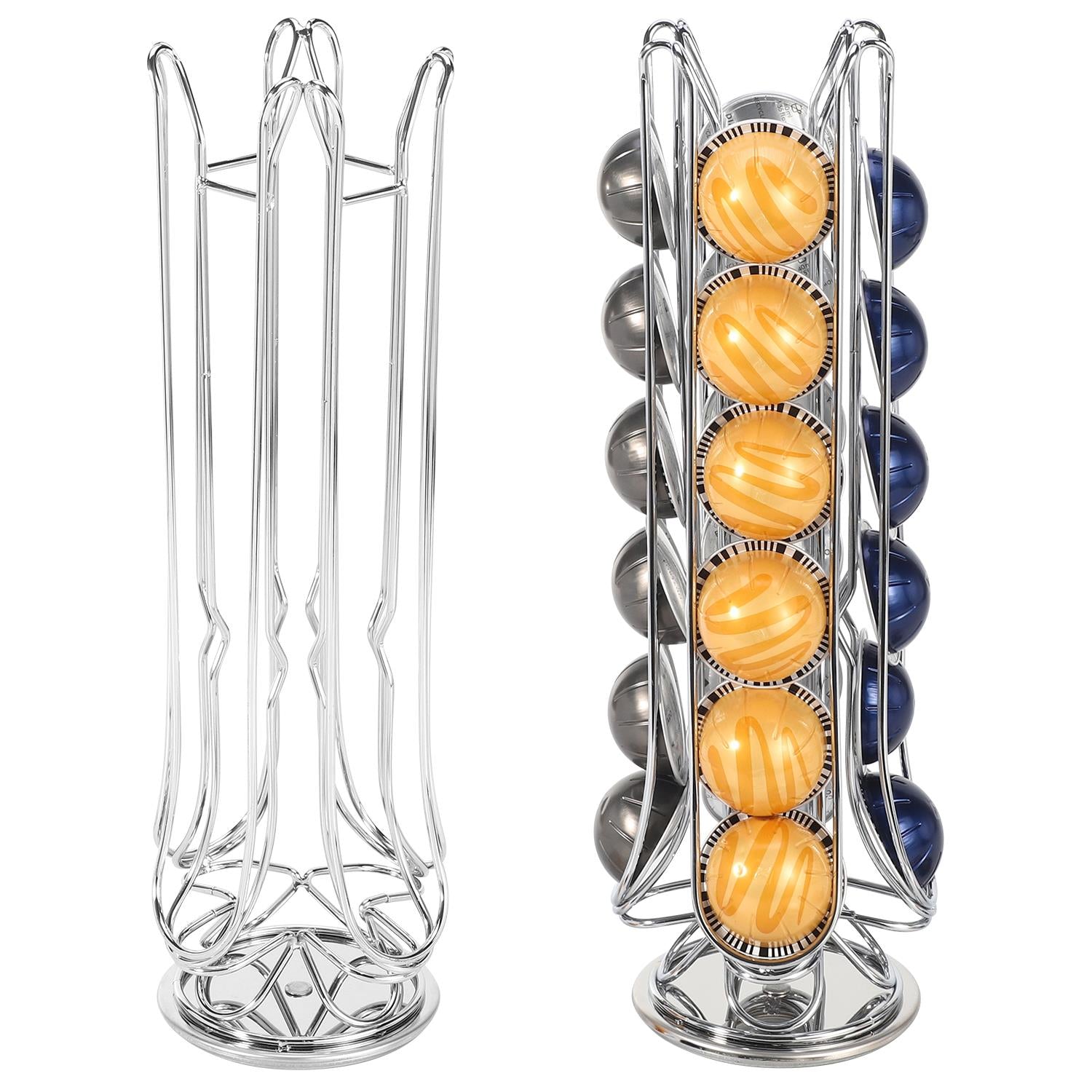 Vinsani Chrome 24 Coffee Pod Stand (1010279)