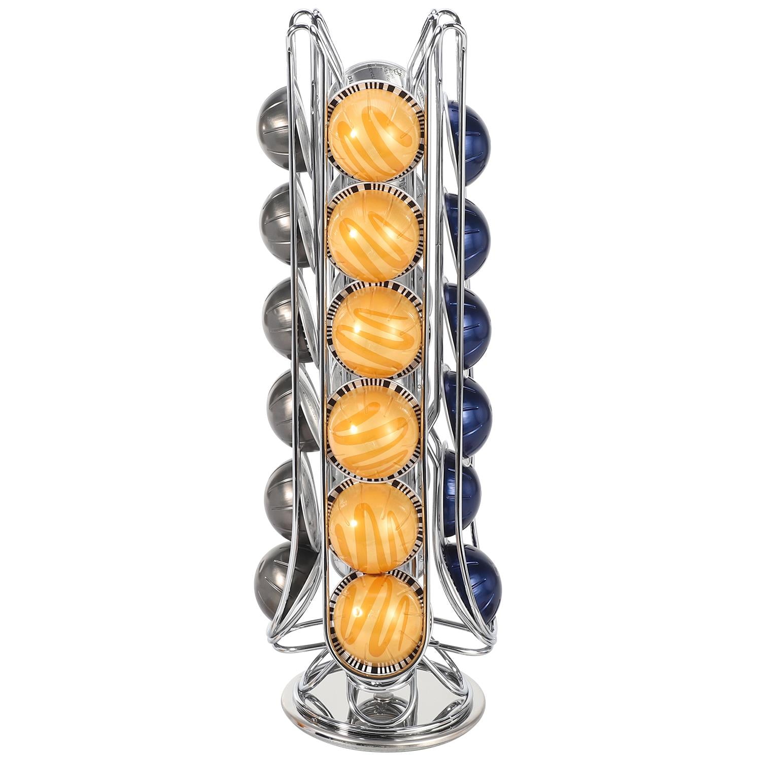 Vinsani Chrome 24 Coffee Pod Stand (1010279)